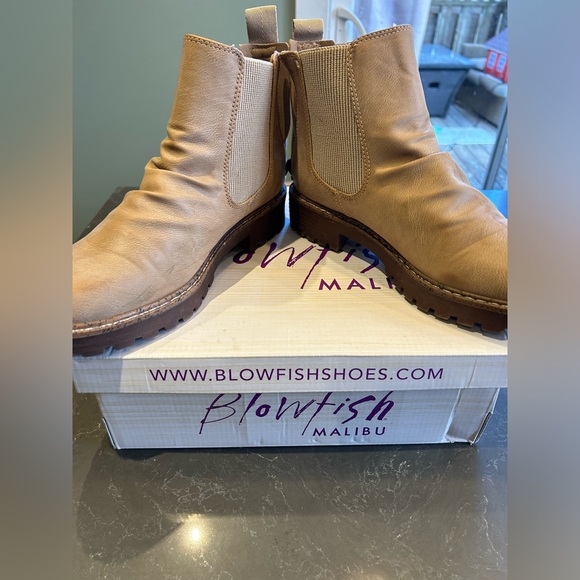 BLOWFISH MALIBU REDSEN-2 CHELSEA BOOTS - 8.5 - 'CLOUD LOCAL SHERIFF' - Picture 11 of 11